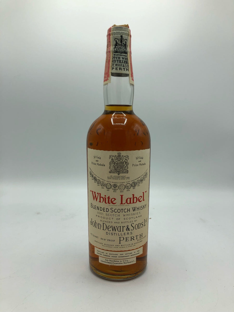 John Dewar & Sons White Label circa late 1930's – Hard to