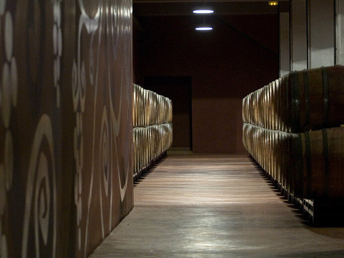 Bodegas Puelles in Abalos, Rioja, Spain