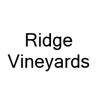 Wines from Ridge Vineyards in the Santa Cruz mountains, United States of America