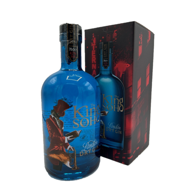 The King of Soho London Dry Gin in Gift Box – Hard to Find Wines The King of Soho London Dry Gin in Gift Box – Hard to Find Wines