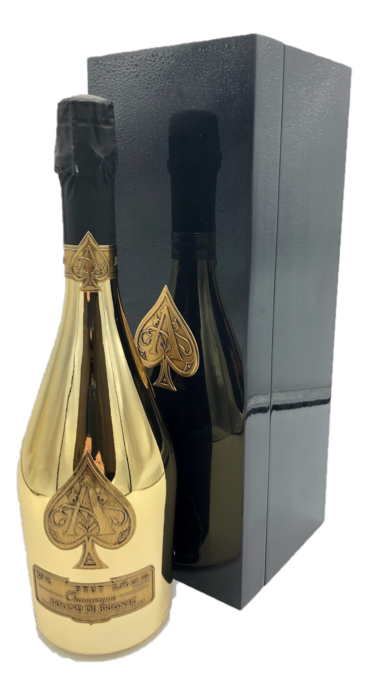 Armand de Brignac Ace of Spades Gold Brut Gift Bag NV (750ML), Sparkling, Champagne Blend